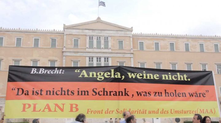 09.10.2012 – PROTEST-RAGE AGAINST MERKEL