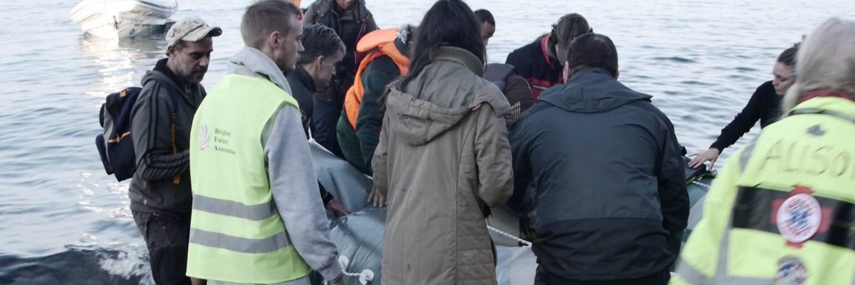 LESVOS ISLAND: Syrian refugee rescue