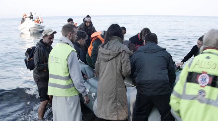 LESVOS ISLAND: Syrian refugee rescue